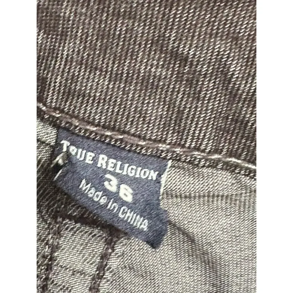 Rare Vintage Japanese Brand True Religion Ricky Jeans Stretch W36x32